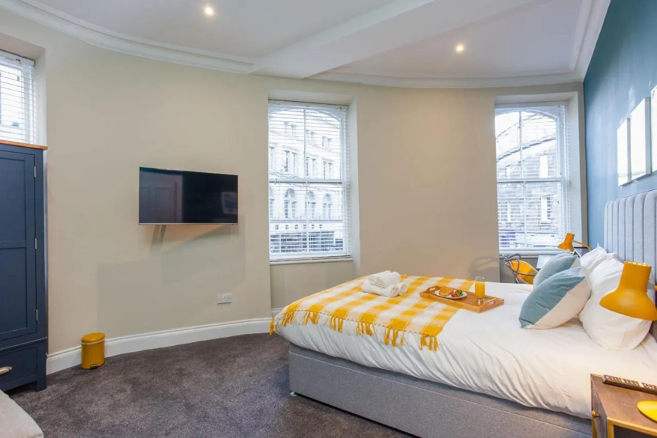 Royal 2Bed Apartment City Center 에든버러 영국